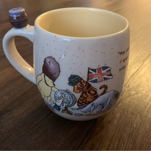 Disney Other - Disney Winnie the Pooh Ceramic Mug with British Flag